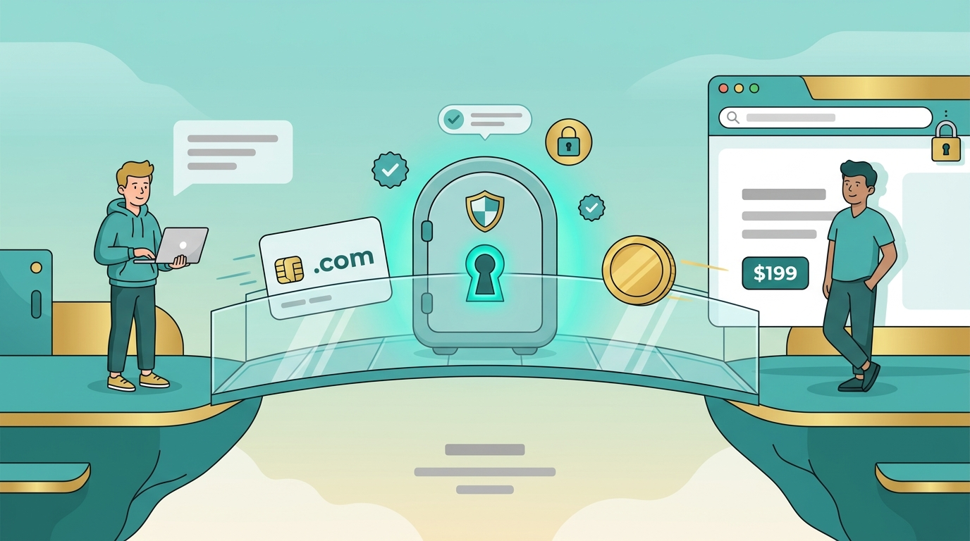 Domain Escrow Explained: How Safe Domain Transactions Actually Work