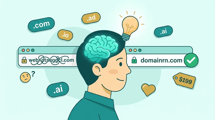 SaaS Naming Psychology: How a Domain Name Drives Trust and Conversion