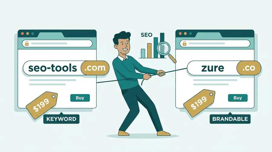 Keyword Domains vs. Brandable Domains: Which Wins for SEO in 2026?